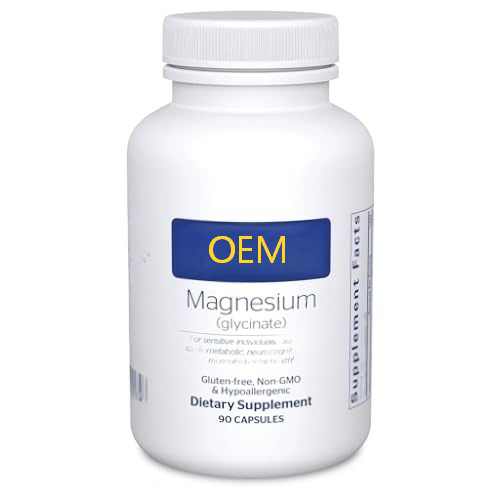 Magnesium (Glycinate) Supplement to Support Stress Relief, Sleep