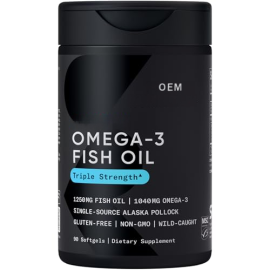 Omega-3 Fish Oil 1250 Triple Strength Fish Oil