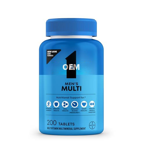 Multivitamin for Men Daily Mens Multivitamins with Vitamin
