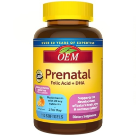 Prenatal Vitamins for Women with Folic Acid