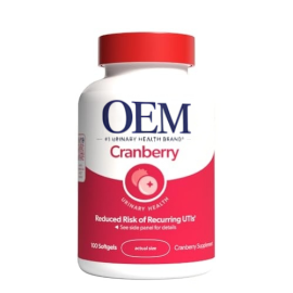 Cranberry Supplement, Made with Concentrated Whole Fruit Cranberry