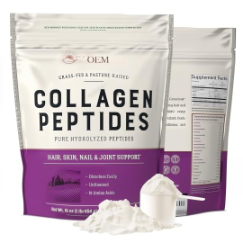 Collagen Peptides Powder Naturally-Sourced Hydrolyzed Collagen Powder
