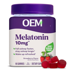 10 mg Melatonin Gummies, Sleep Support for Adults