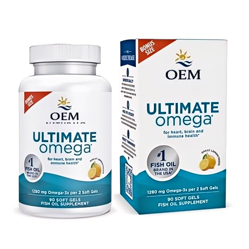 Ultimate Omega, Lemon Flavor 90 Soft Gels