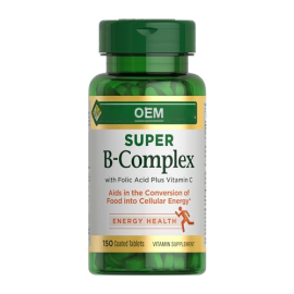 Super B Complex Vitamins with Vitamin C