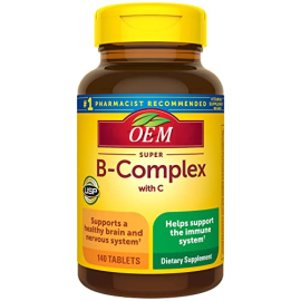 Super B Complex with Vitamin C & Folic