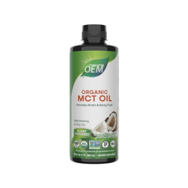 Organic MCT Oil, 16 Fl Oz, Brain