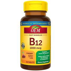 Vitamin B12 1000 mcg, Easy to Take Vitamin