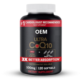 CoQ10 100mg Softgels, Ultra CoQ10 100mg, 3x Better