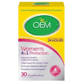 4-in-1 Probiotics for Women, Daily Probiotic & Prebiotic