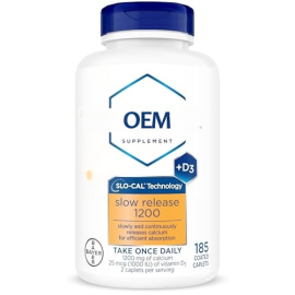 Slow Release- Calcium 1200 mg with Vitamin D3