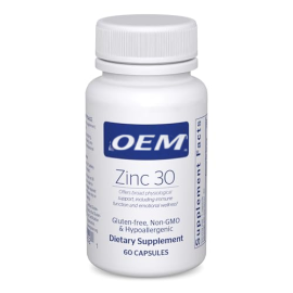 Zinc 30 mg Supplement for Immune System Support