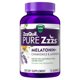 PURE Zzzs Melatonin Gummies, Sleep Aid, Melatonin 2mg