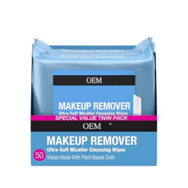 Makeup Remover Wipes Micellar Alcohol Face Towelettes Remove
