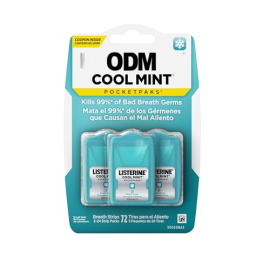 Pocketpaks Cool Mint Breath Strips Portable Pocket Sized
