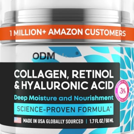 Collagen Retinol Hyaluronic Acid Cream Anti Aging Face