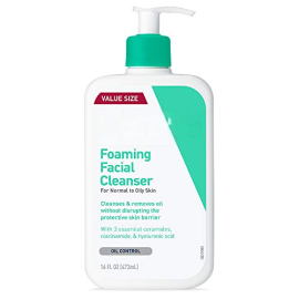 Foaming Facial Cleanser Face Wash Oily Skin Hyaluronic