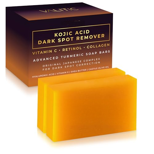Kojic Acid Dark Spot Remover Soap Bars Vitamin