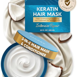 Deep Conditioning Hair Mask Damaged Hair Treatment Keratin