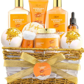 Gifts Women Gift Basket Women 10 Pc Almond