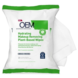 Makeup Remover Wipes Plant Based Face Wipes Biodegradable