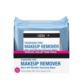 Fragrance Makeup Remover Wipes Facial Cleanser Towelettes Gently
