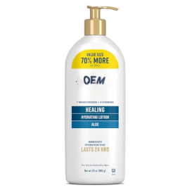Healing Hydrating Lotion Aloe Moisturizes Heals Smooths Dry