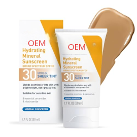 Hydrating Mineral Sunscreen Spf 30 Sheer Tint Tinted