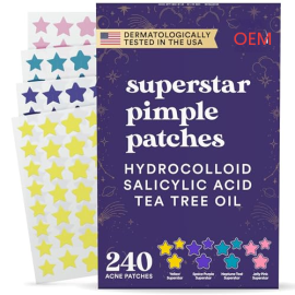 Star Pimple Patches Face W Hydrocolloid Tea Tree