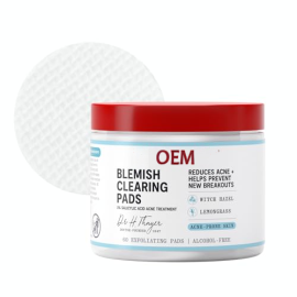 Blemish Clearing Acne Pads Salicylic Acid Acne Treatment