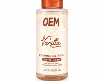 Vanilla Foaming Gel Wash Moisturizing Hydrating Body Wash